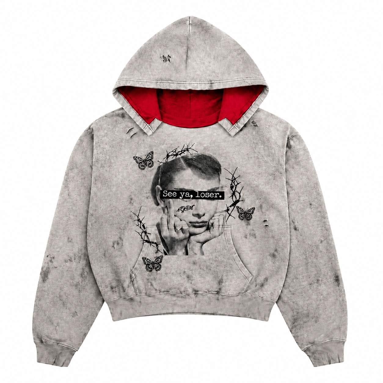 4GM SEE YA LOSER RED EDITION HOODIE