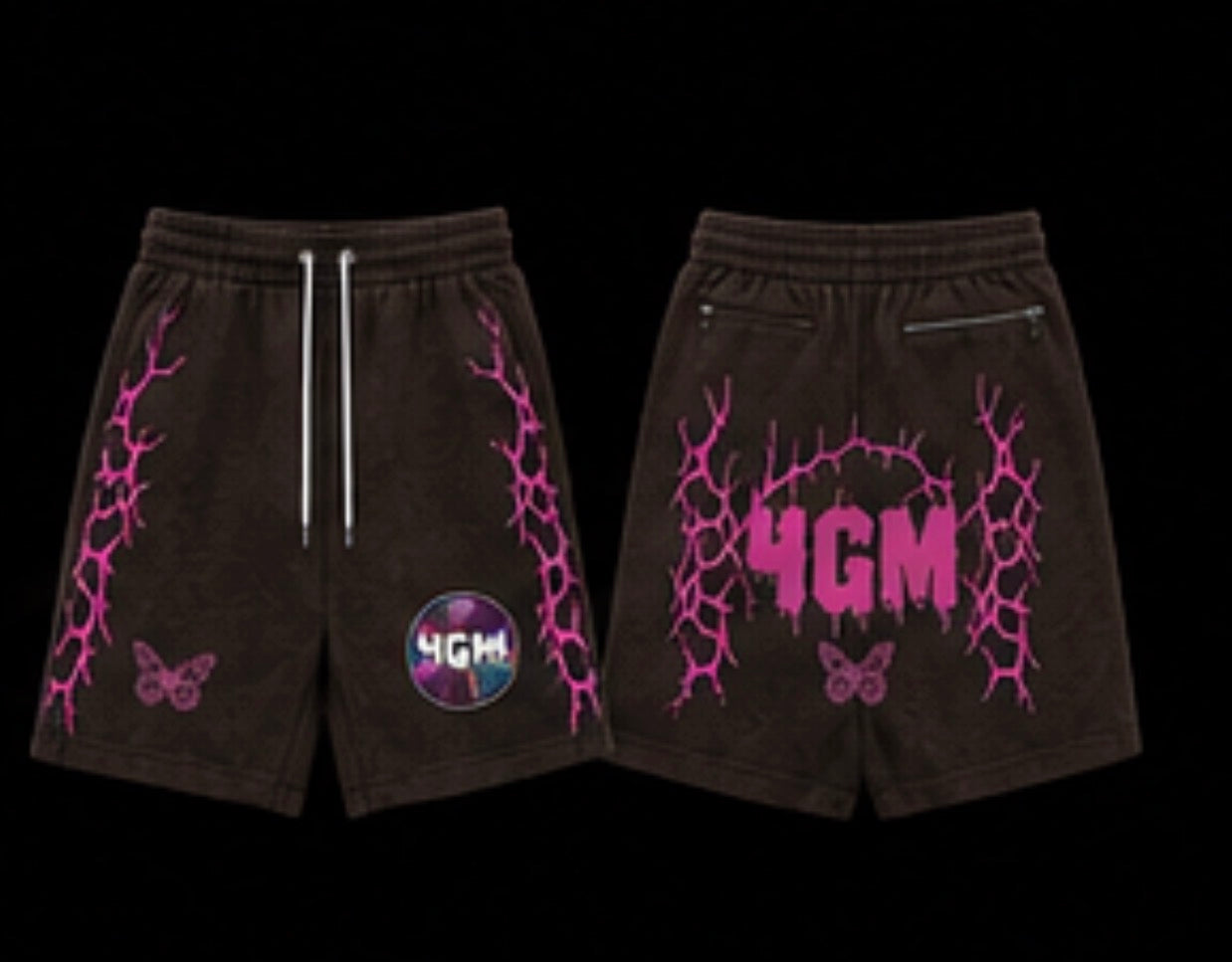 4GM DISCO BROWN SHORTS