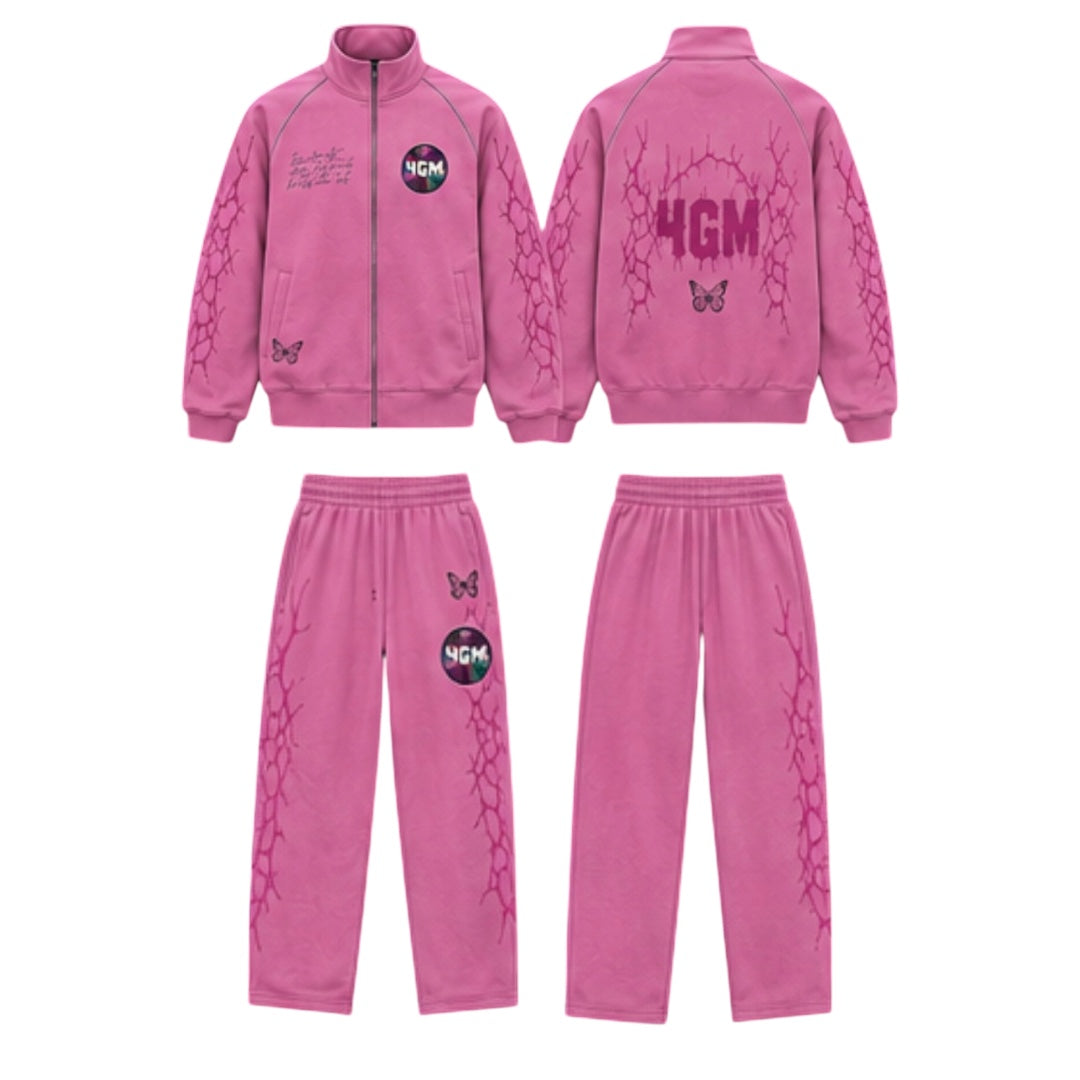 4GM PINK DISCO TRACK SUIT