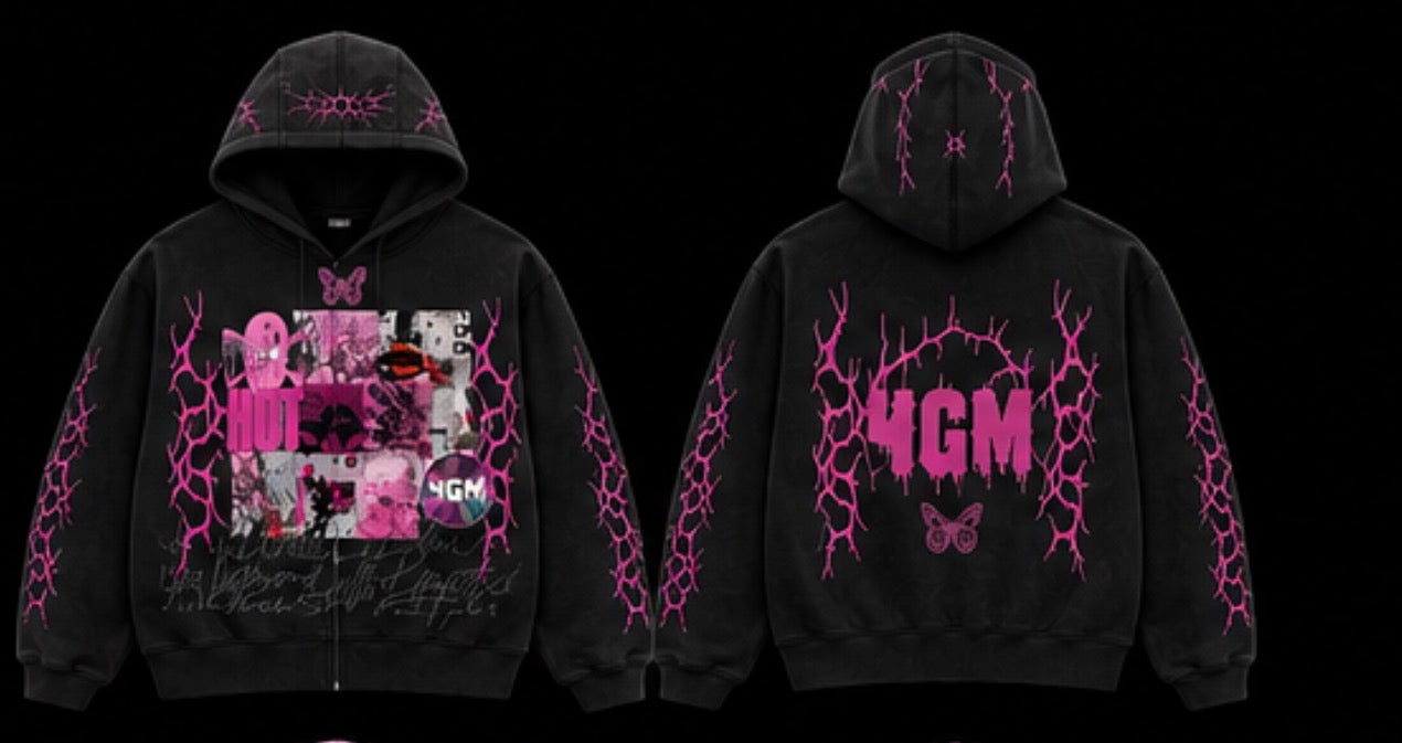 4GM DISCO BLACK HOODIE