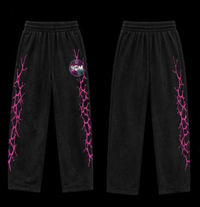 4GM BLACK DISCO SWEATS