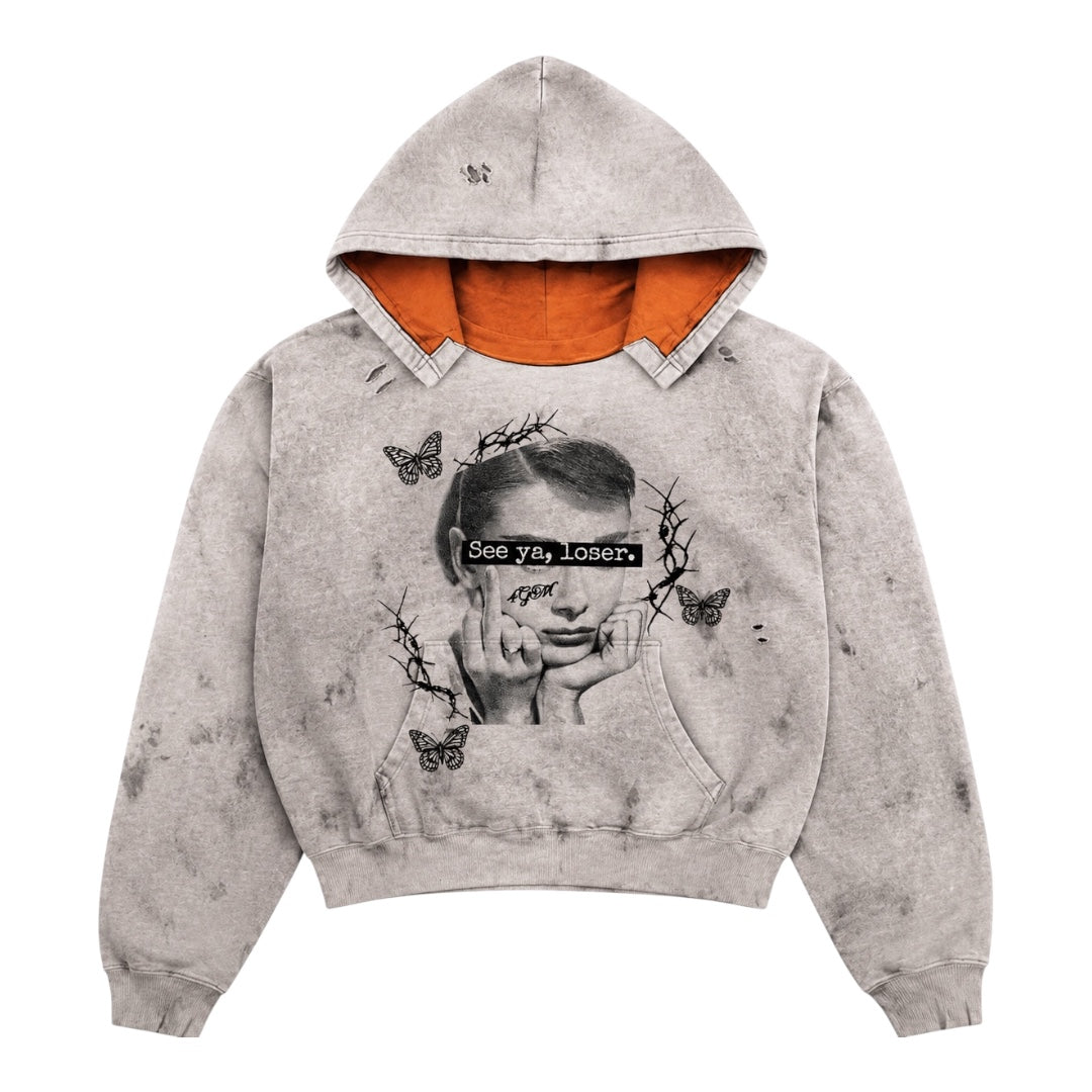 4GM SEE YA LOSER ORANGE EDITION HOODIE