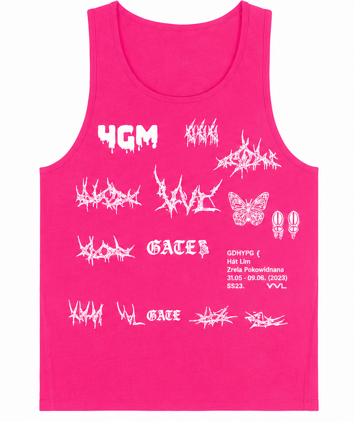 4GM PINK TANK TOP
