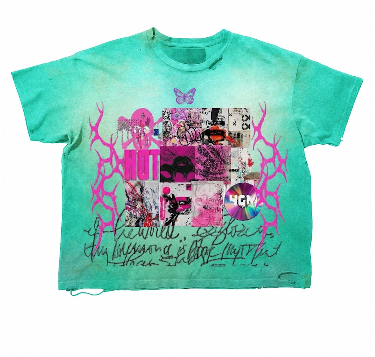 4GM TEAL PINK HOT T 🩵🩷