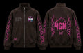 4GM DISCO BROWN TRACK SUIT ZIP UP